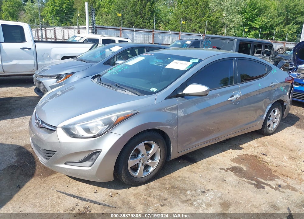2015 HYUNDAI ELANTRA SE VIN: 5NPDH4AEXFH547767