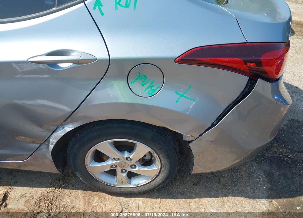 2015 HYUNDAI ELANTRA SE VIN: 5NPDH4AEXFH547767