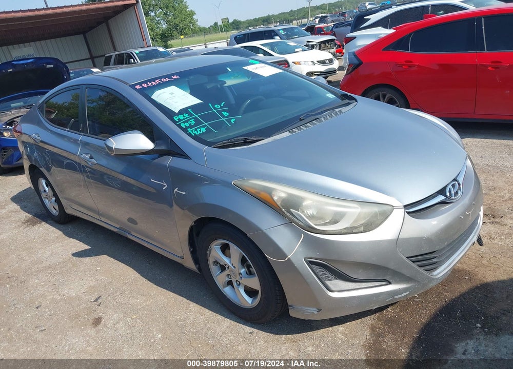 2015 HYUNDAI ELANTRA SE VIN: 5NPDH4AEXFH547767