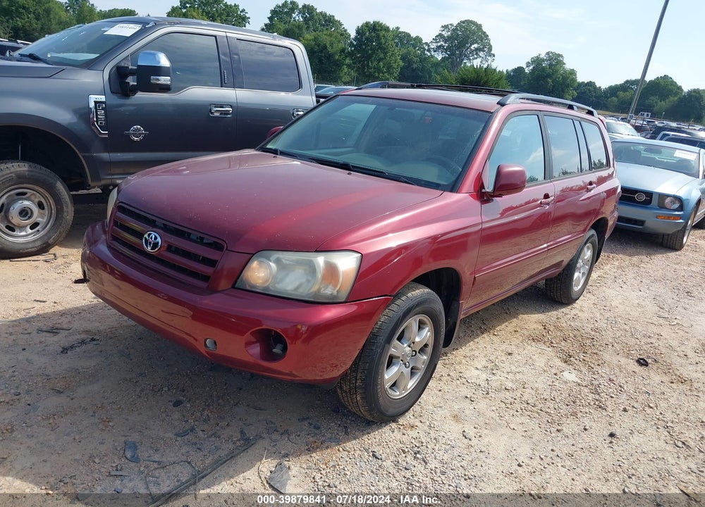 2007 TOYOTA HIGHLANDER V6 VIN: JTEEP21A870215782