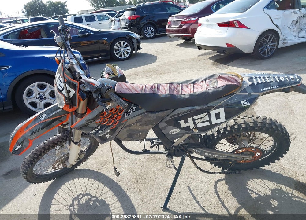2011 KTM 450 EXC VIN: VBKEXM401BM390541