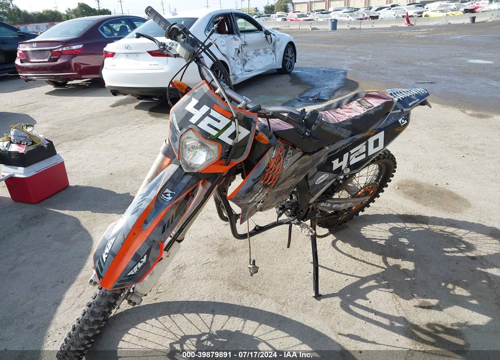 2011 KTM 450 EXC VIN: VBKEXM401BM390541