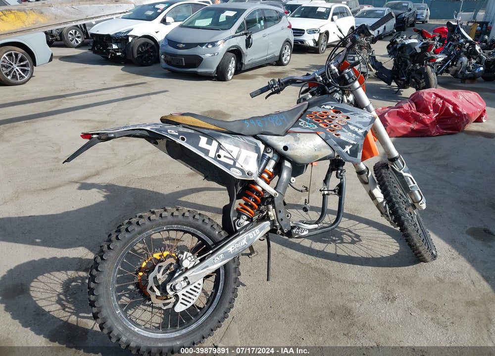 2011 KTM 450 EXC VIN: VBKEXM401BM390541