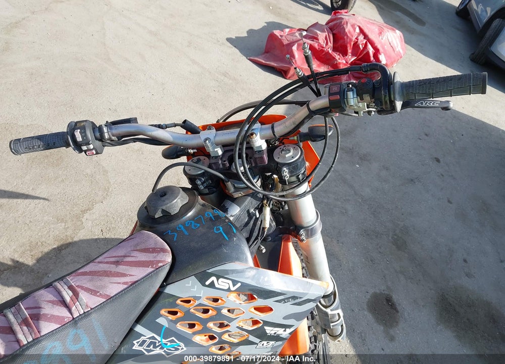 2011 KTM 450 EXC VIN: VBKEXM401BM390541