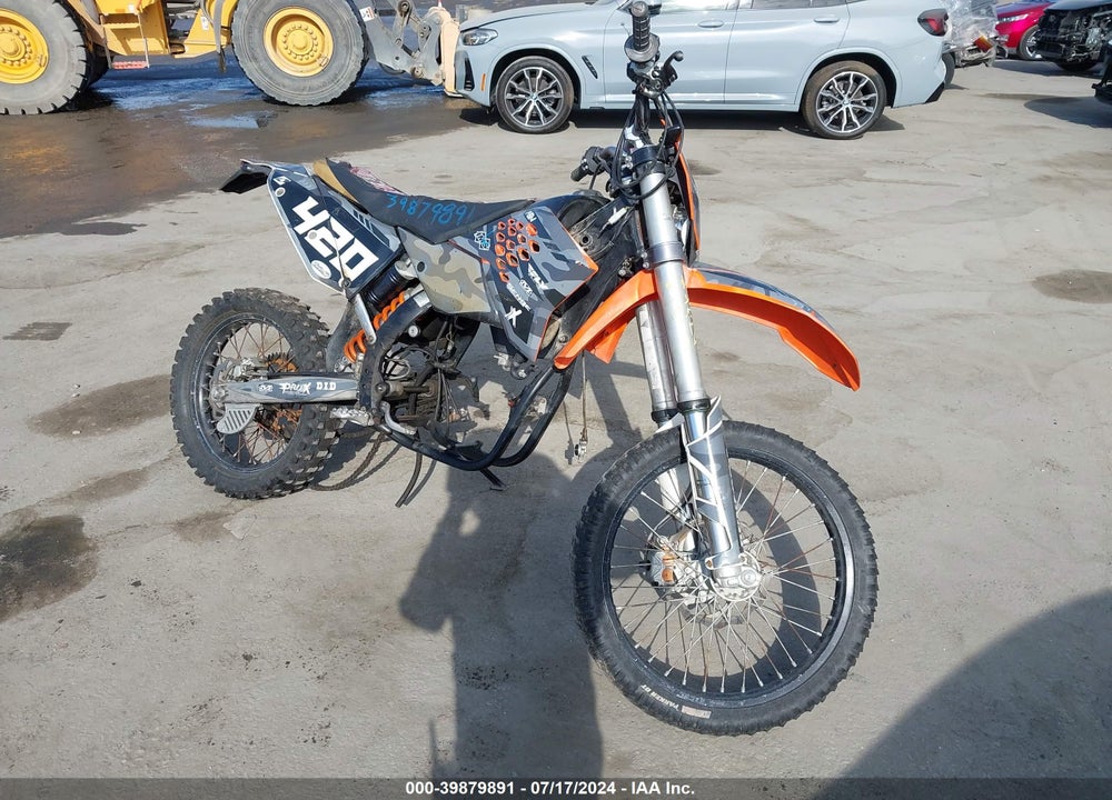2011 KTM 450 EXC VIN: VBKEXM401BM390541