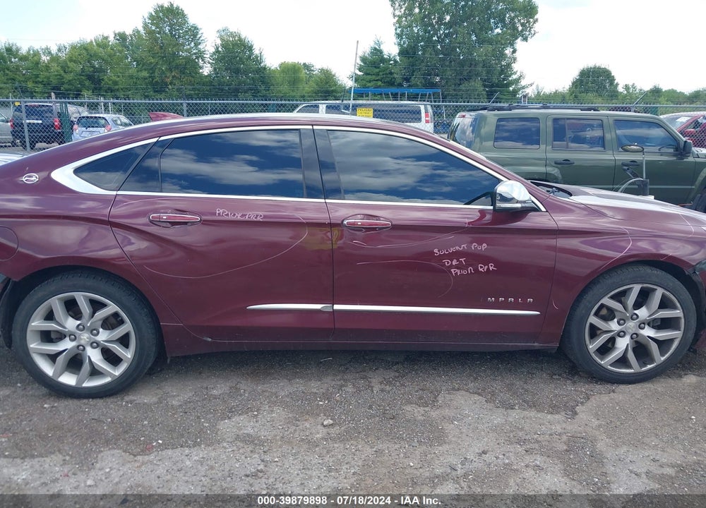 2016 CHEVROLET IMPALA 2LZ VIN: 2G1145S35G9169372