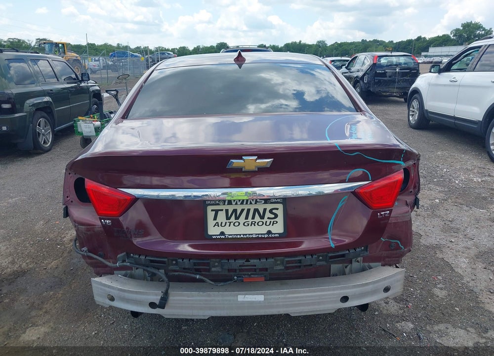 2016 CHEVROLET IMPALA 2LZ VIN: 2G1145S35G9169372