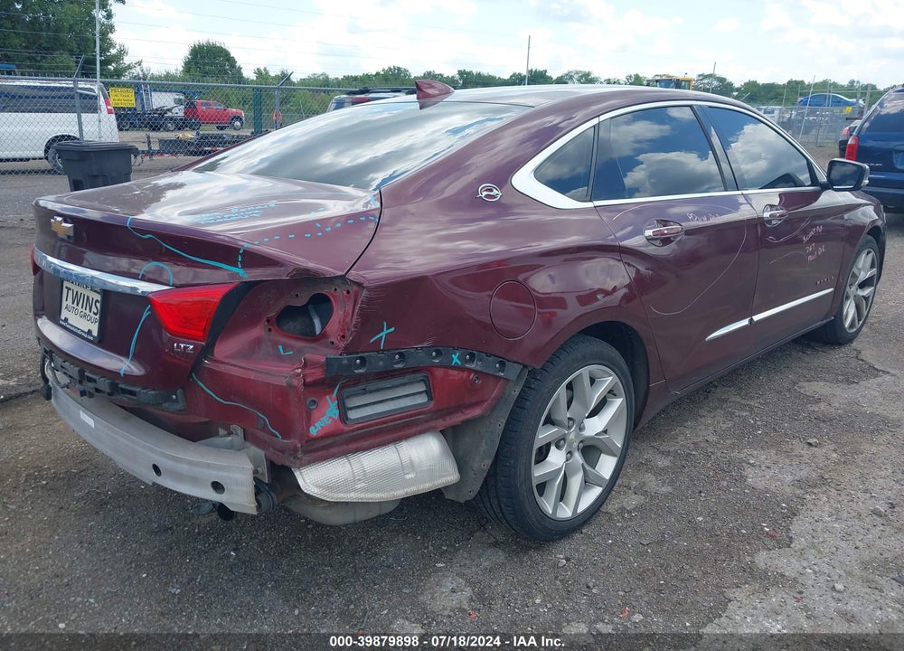 2016 CHEVROLET IMPALA 2LZ VIN: 2G1145S35G9169372