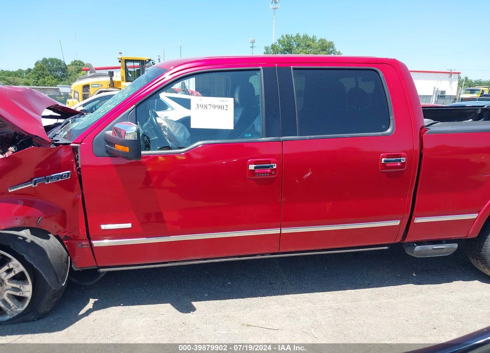 2012 FORD F-150 PLATINUM VIN: 1FTFW1ETXCFA68437