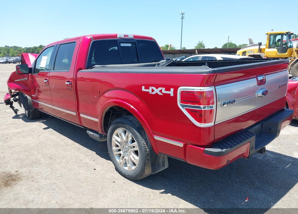 2012 FORD F-150 PLATINUM VIN: 1FTFW1ETXCFA68437