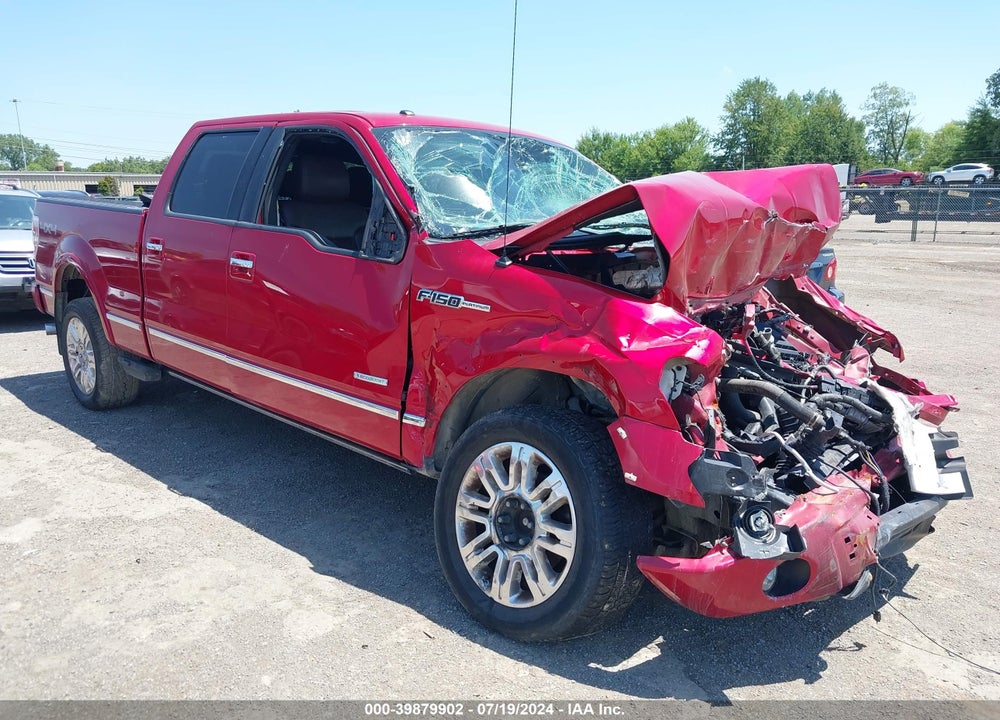 2012 FORD F-150 PLATINUM VIN: 1FTFW1ETXCFA68437