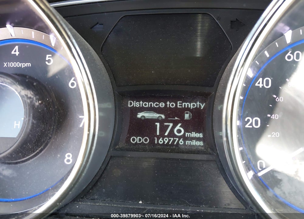 2012 HYUNDAI SONATA LIMITED 2.0T VIN: 5NPEC4AB9CH463606