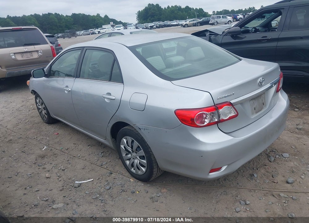 2013 TOYOTA COROLLA LE VIN: JTDBU4EE6DJ116800