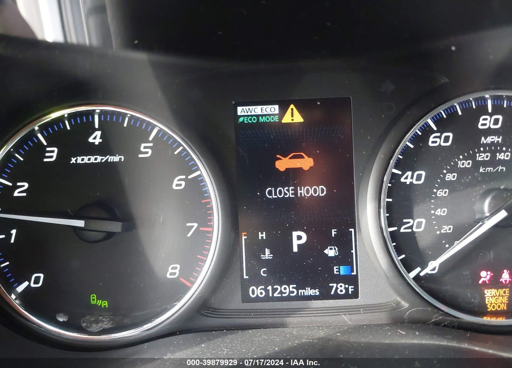 2020 MITSUBISHI OUTLANDER SEL 2.4 S-AWC VIN: JA4AZ3A36LZ027461