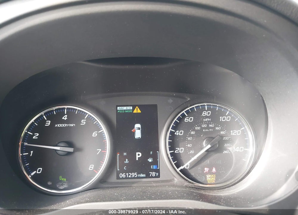 2020 MITSUBISHI OUTLANDER SEL 2.4 S-AWC VIN: JA4AZ3A36LZ027461