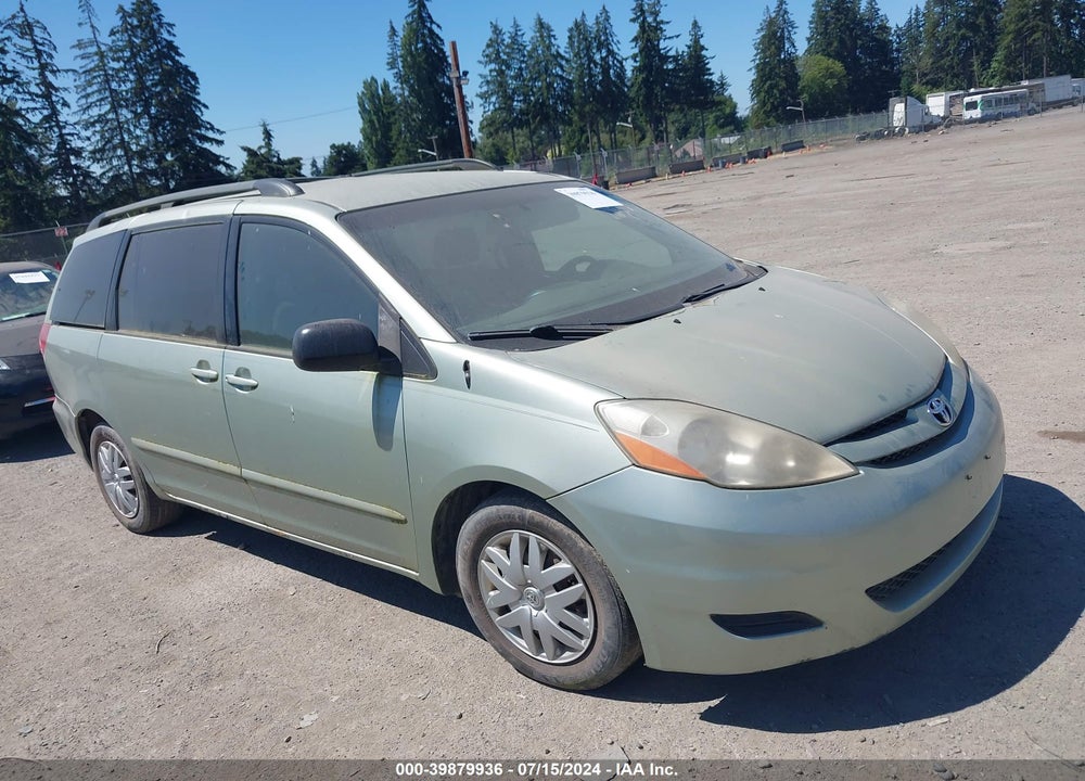2007 TOYOTA SIENNA LE VIN: 5TDZK23C57S039418