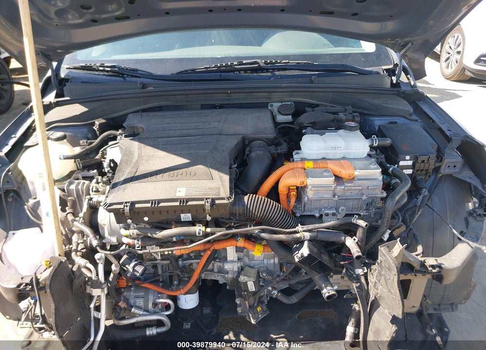 2019 HYUNDAI IONIQ HYBRID BLUE VIN: KMHC65LC0KU180053
