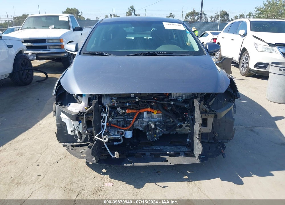 2019 HYUNDAI IONIQ HYBRID BLUE VIN: KMHC65LC0KU180053