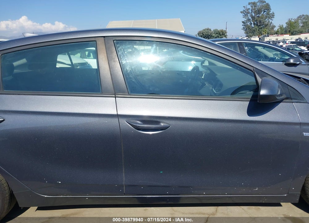 2019 HYUNDAI IONIQ HYBRID BLUE VIN: KMHC65LC0KU180053