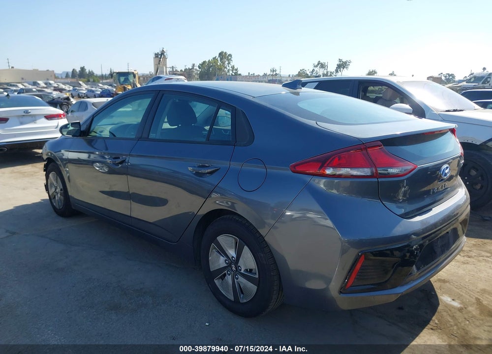 2019 HYUNDAI IONIQ HYBRID BLUE VIN: KMHC65LC0KU180053
