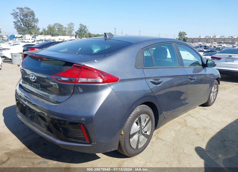 2019 HYUNDAI IONIQ HYBRID BLUE VIN: KMHC65LC0KU180053