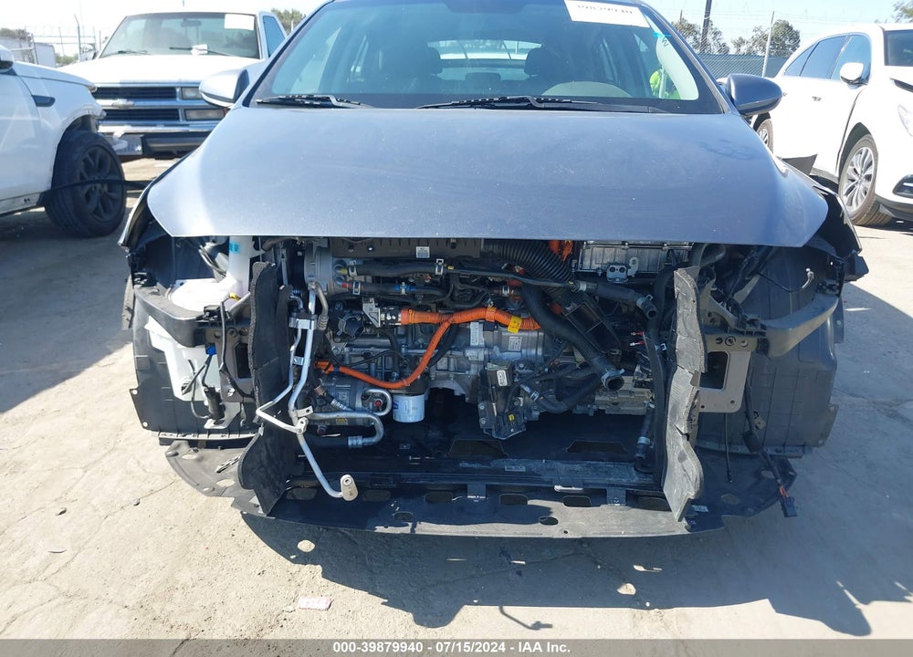 2019 HYUNDAI IONIQ HYBRID BLUE VIN: KMHC65LC0KU180053