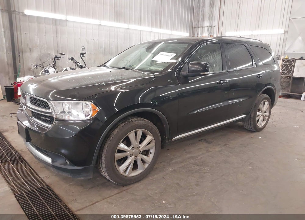 2012 DODGE DURANGO CREW VIN: 1C4SDJDT0CC186407