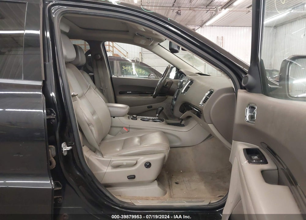 2012 DODGE DURANGO CREW VIN: 1C4SDJDT0CC186407