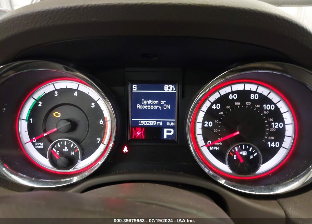 2012 DODGE DURANGO CREW VIN: 1C4SDJDT0CC186407