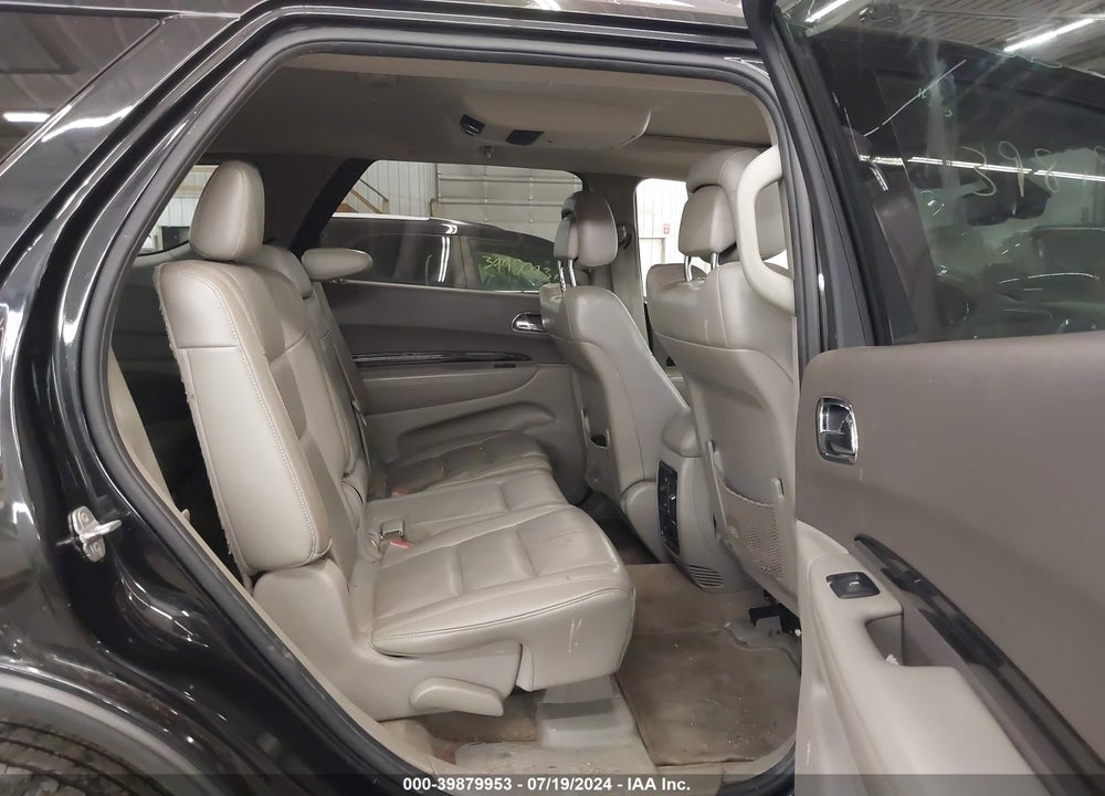 2012 DODGE DURANGO CREW VIN: 1C4SDJDT0CC186407