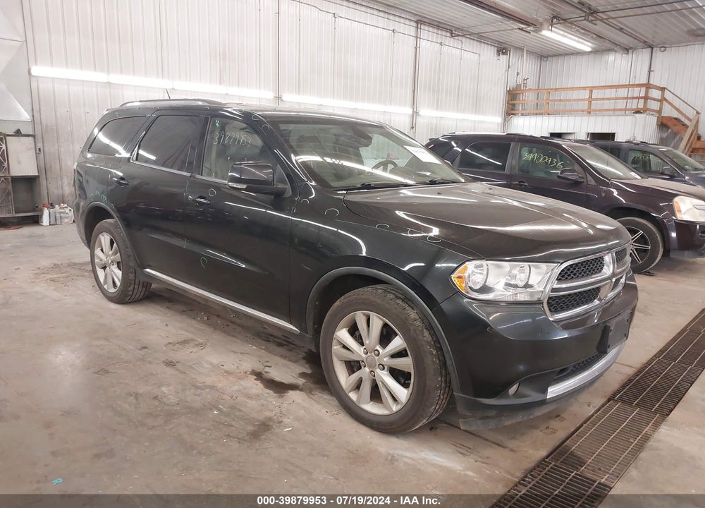 2012 DODGE DURANGO CREW VIN: 1C4SDJDT0CC186407
