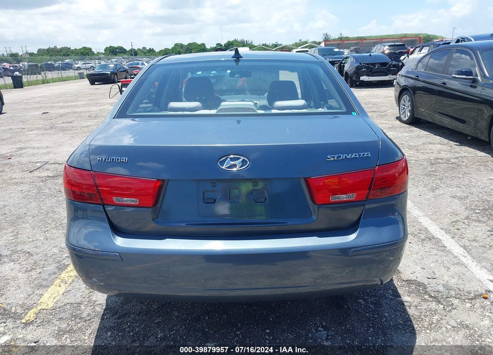 2010 HYUNDAI SONATA GLS VIN: 5NPET4AC3AH639779