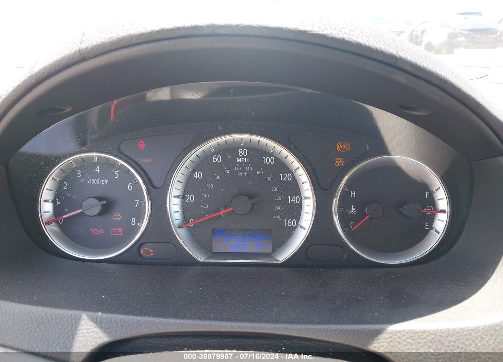 2010 HYUNDAI SONATA GLS VIN: 5NPET4AC3AH639779