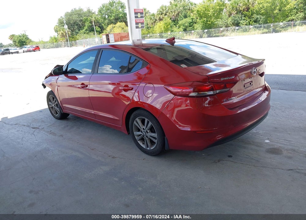 2017 HYUNDAI ELANTRA VALUE EDITION VIN: KMHD84LF7HU242706