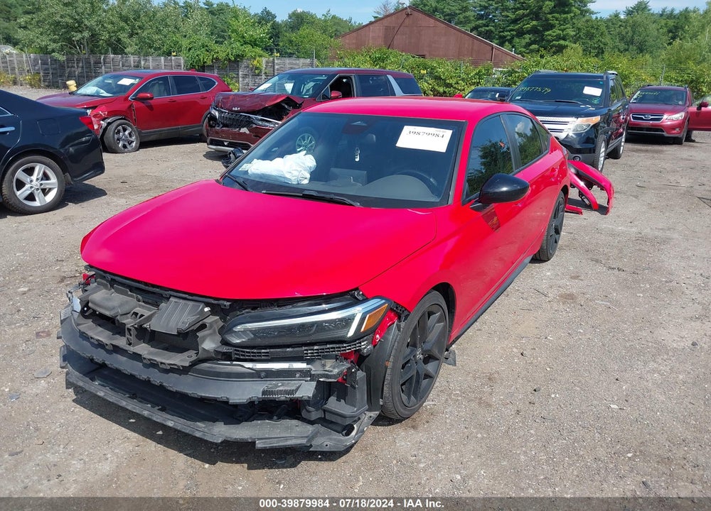 2022 HONDA CIVIC SPORT VIN: 19XFL2H89NE006286