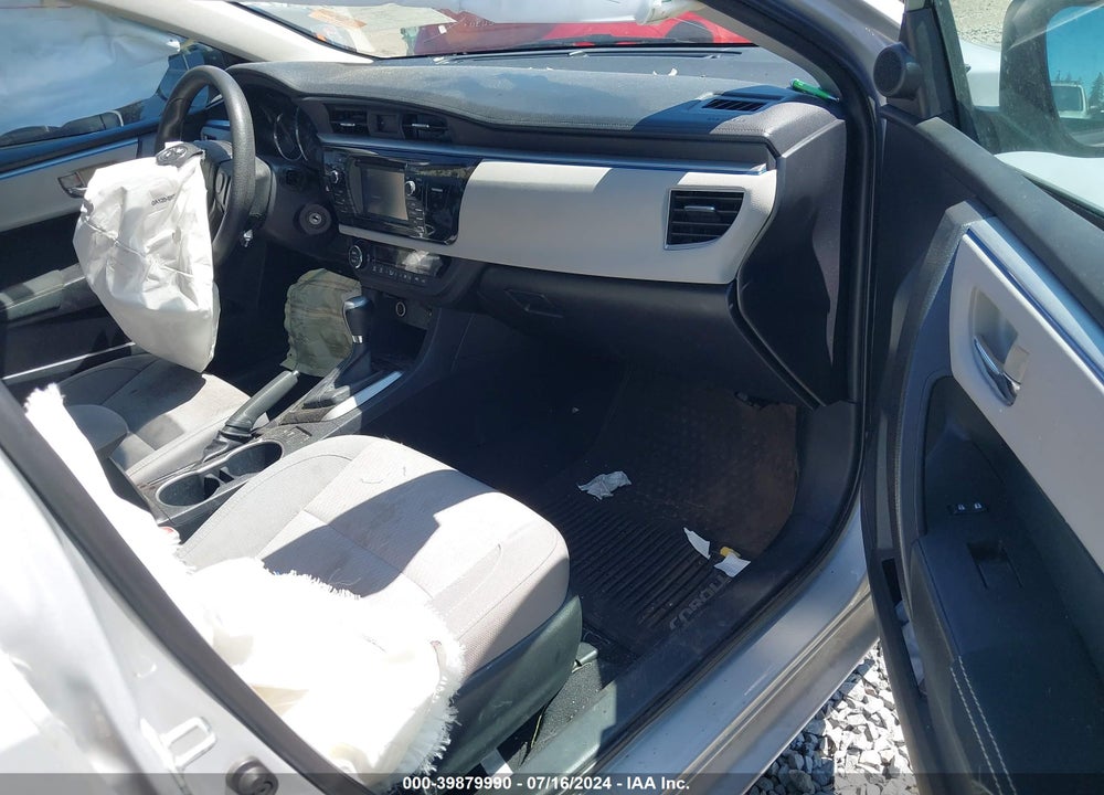 2015 TOYOTA COROLLA LE VIN: 2T1BURHE4FC314119