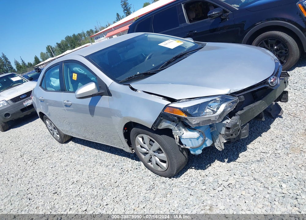 2015 TOYOTA COROLLA LE VIN: 2T1BURHE4FC314119