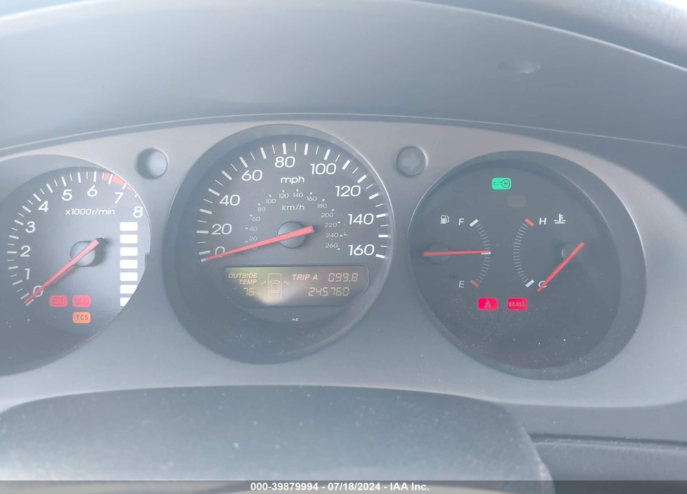 2002 ACURA TL 3.2 VIN: 19UUA56672A029095