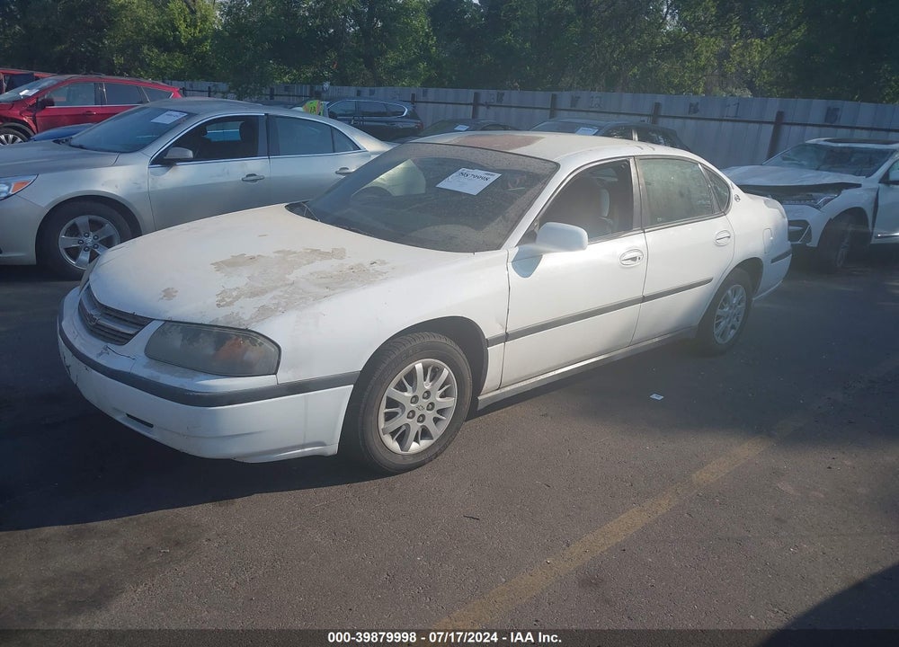2000 CHEVROLET IMPALA VIN: 2G1WF55E3Y9234606