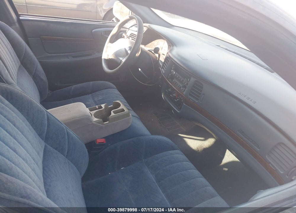 2000 CHEVROLET IMPALA VIN: 2G1WF55E3Y9234606