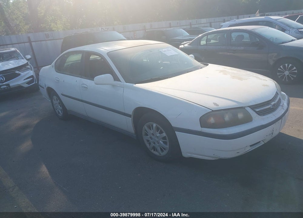 2000 CHEVROLET IMPALA VIN: 2G1WF55E3Y9234606