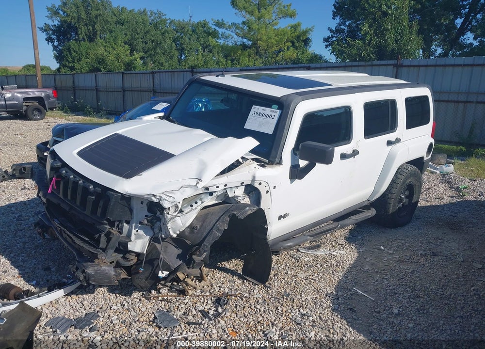 2007 HUMMER H3 SUV VIN: 5GTDN13E678243459