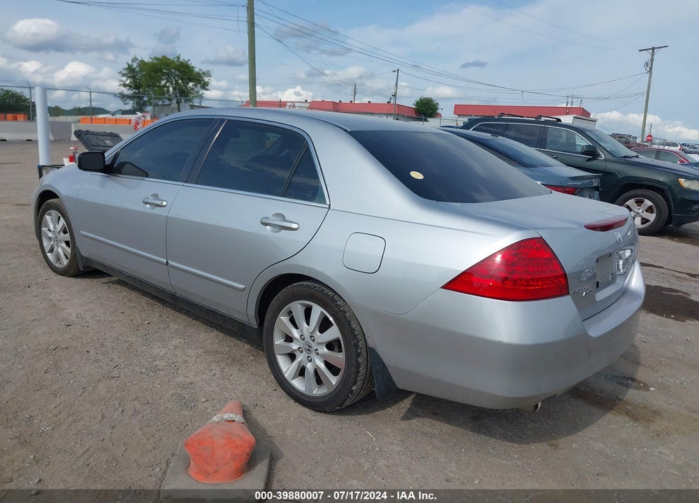 2007 HONDA ACCORD 3.0 SE VIN: 1HGCM66407A091257