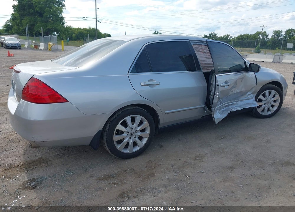 2007 HONDA ACCORD 3.0 SE VIN: 1HGCM66407A091257