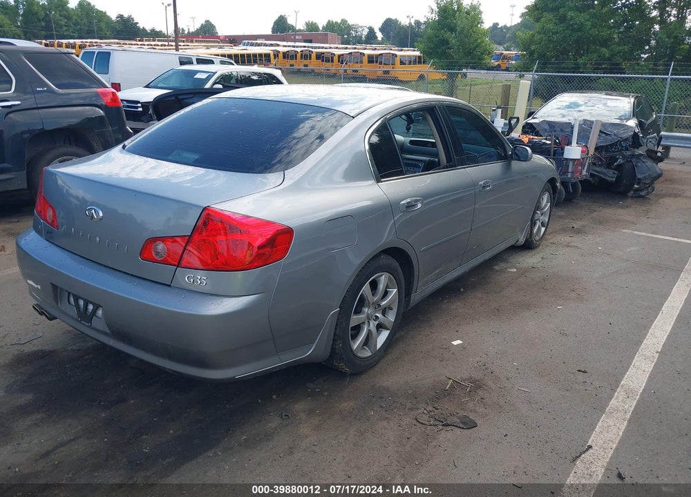 2006 INFINITI G35 VIN: JNKCV51EX6M501449