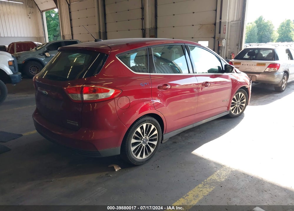 2017 FORD C-MAX HYBRID TITANIUM VIN: 1FADP5DU0HL112644