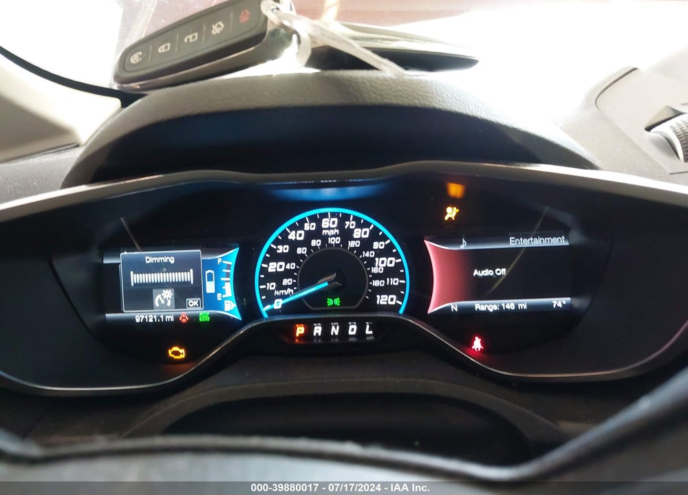 2017 FORD C-MAX HYBRID TITANIUM VIN: 1FADP5DU0HL112644