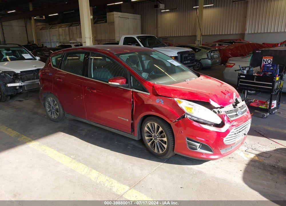 2017 FORD C-MAX HYBRID TITANIUM VIN: 1FADP5DU0HL112644