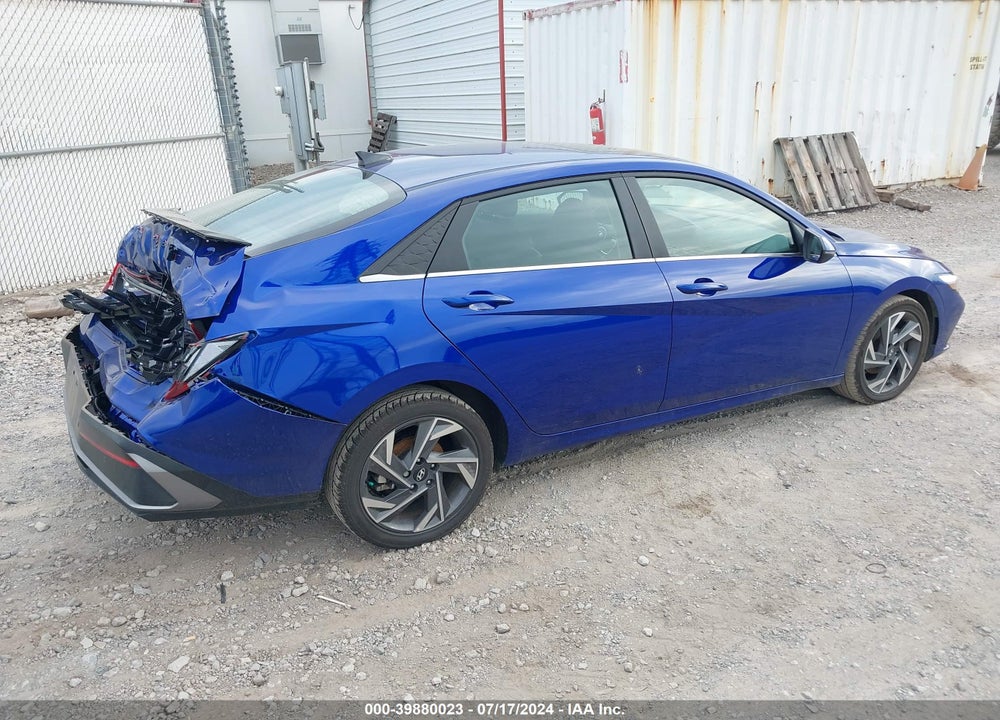 2024 HYUNDAI ELANTRA HYBRID LIMITED VIN: KMHLN4DJ7RU098146