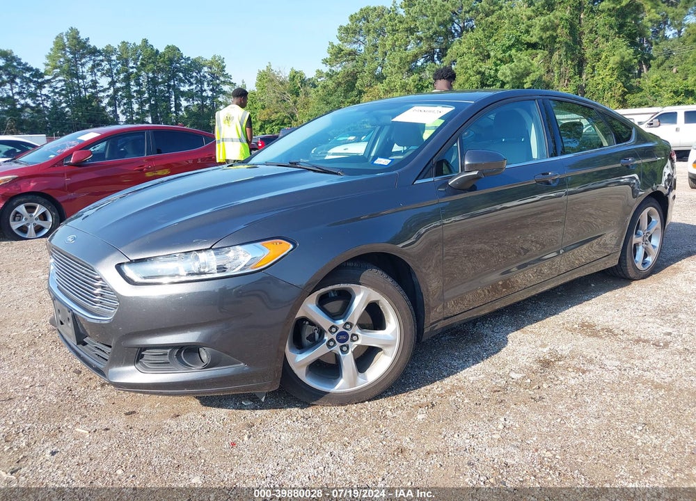 2016 FORD FUSION S VIN: 3FA6P0G76GR327625